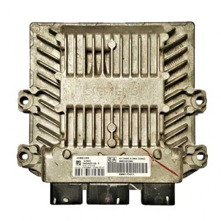 Calculateur moteur Siemens SID805, 5WS40514A-T, 9663181680, 89661YV011