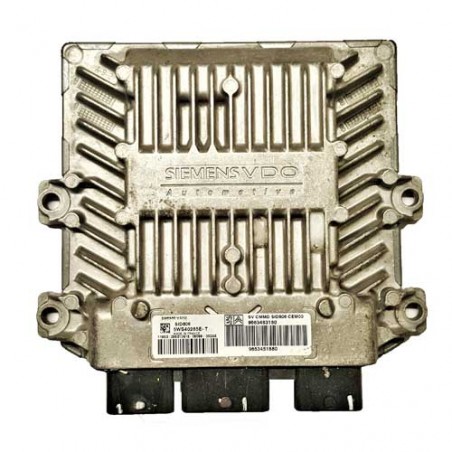 Calculateur moteur Siemens SID806, 5WS40285E-T, 9663483180, 9653451880