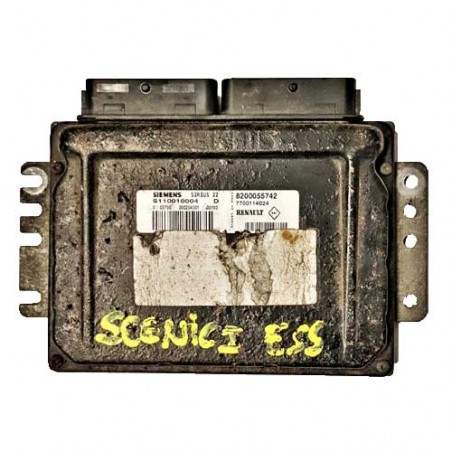 Calculateur moteur Siemens SIRIUS 32, S110010004D, 8200055742, 7700114024