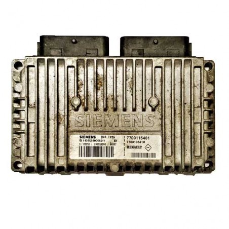 Calculateur moteur Siemens BOITE AUTOMATIQUE, S105280021B, 7700115401, 7700103418