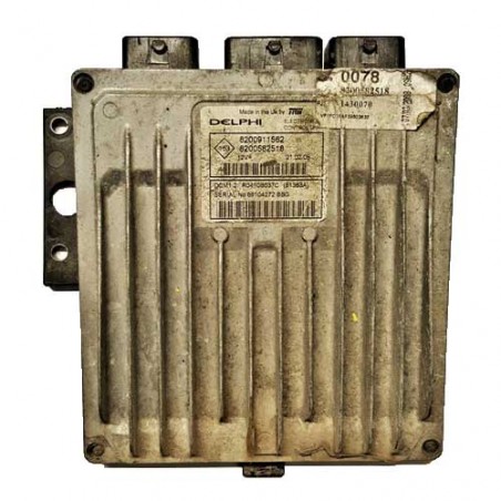 Calculateur moteur Delphi DCM1.2, R0410B037C, 8200911562, 8200582518