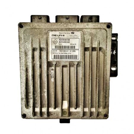 Calculateur moteur Delphi DDCR, R0410B024D, 8200498188, 8200469340