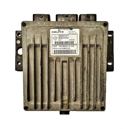 Calculateur moteur Delphi DDCR, R0410B027B, 8200331477, 8200374150