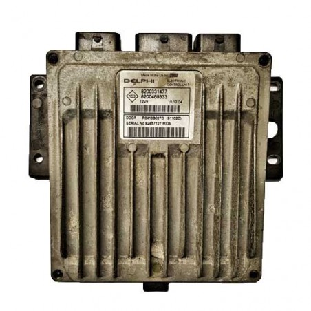 Calculateur moteur Delphi DDCR, R0410B027D, 8200331477, 8200469333