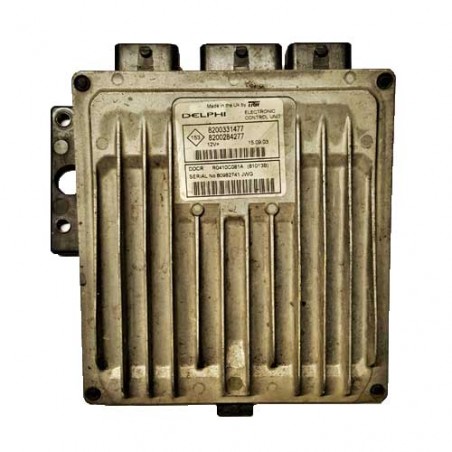 Calculateur moteur Delphi DDCR, R0410C081A, 8200331477, 8200284277