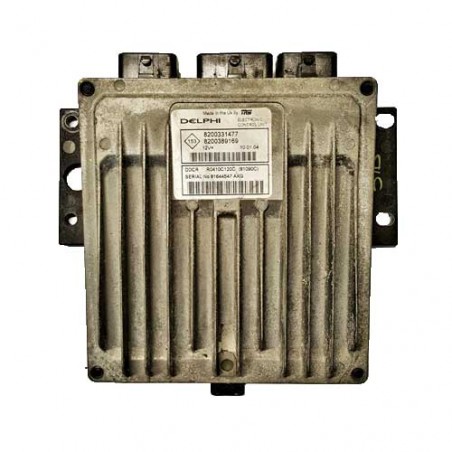 Calculateur moteur Delphi DDCR, R0410C120C, 8200331477, 8200389169