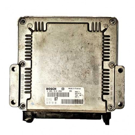 Calculateur moteur Bosch, 0281010252, 9635158180, EDC15C2-6.1