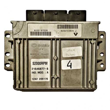 Calculateur moteur Sagem S2000 RPM, 8200187028, 8200153834, 21646877-6