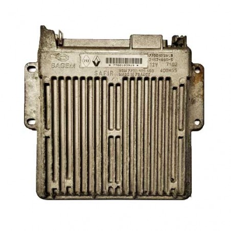Calculateur moteur Sagem SAFIR, 7700103919, HOM7700105560, 21624890-5