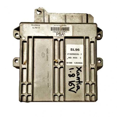 Calculateur moteur Sagem SL96-3, 9629372880, 21626035-7