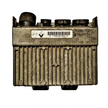 Calculateur moteur Sagem TPP/EGR, 7700107301, 21648400-1, 7700858310