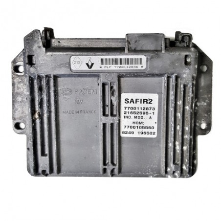Calculateur moteur Sagem SAFIR 2, 7700112836, 7700112873, 21652595-1