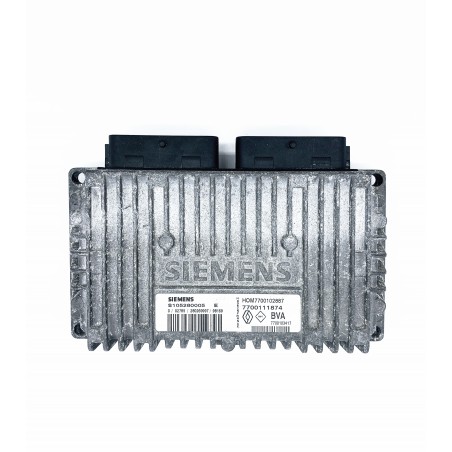 Calculateur moteur Siemens S105280005 E, HOM7700102887, 7700111874