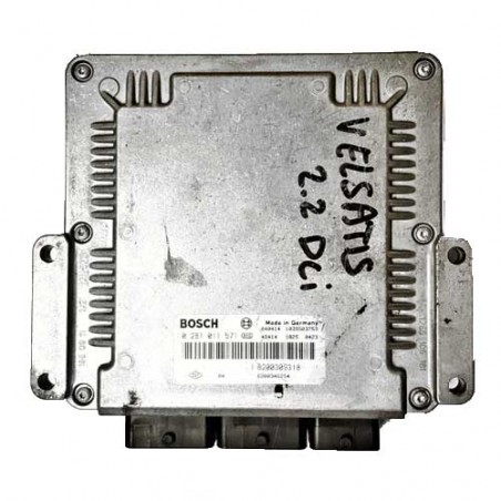 Calculateur moteur Bosch, 0281011571, 8200309318, 8200346254, EDC15C3-4.13