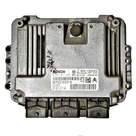 Calculateur moteur Bosch, 0281011233, 9656161780, EDC16C34
