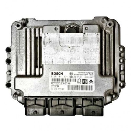 Calculateur moteur Bosch, 0281011634, 9662872280, EDC16C34-2.10