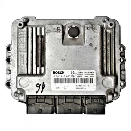 Calculateur moteur Bosch, 0281017065, 8200938115, 8201105714 , EDC16C36-3.3