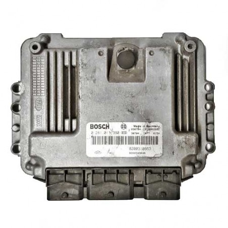 Calculateur moteur Bosch, 0281011390, 8200310863, 8200349846, EDC16C3-10.22