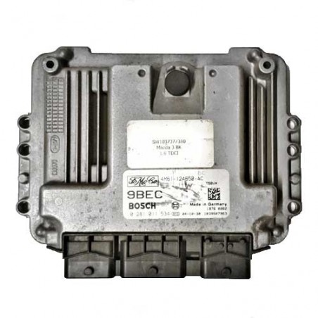 Calculateur moteur Bosch, 0281011534, 4M6112A650AC, EDC16C3-9.18
