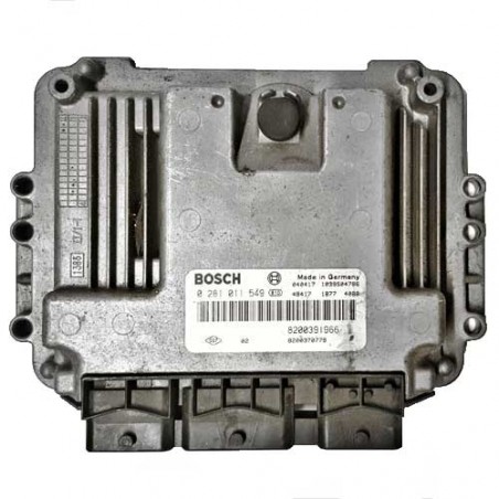 Calculateur moteur Bosch, 0281011549, 8200310863, 8200370779, EDC16C3-10.22