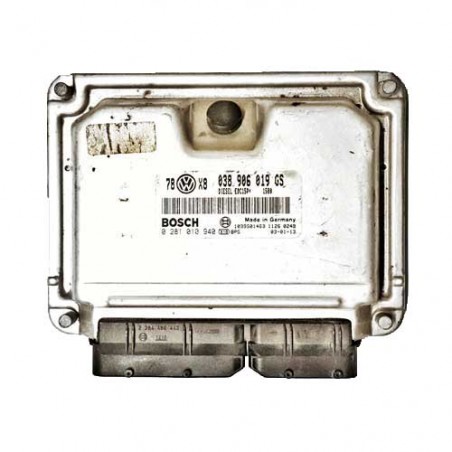 Calculateur moteur Bosch, 0281010940, 038906019 GS, 1039S01469, EDC15P+22.3.2