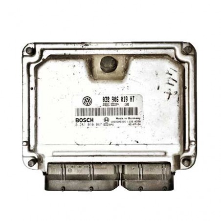 Calculateur moteur Bosch, 0281010947, 038906019 HT, 1039S00316, EDC15P+22.3.2