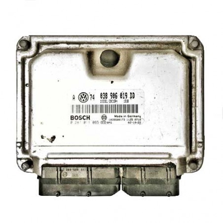 Calculateur moteur Bosch, 0281011065, 038906019 DD, 1039S00173, EDC15P+22.3.2