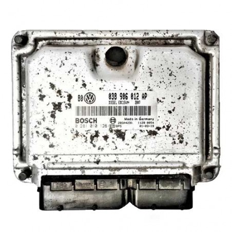 Calculateur moteur Bosch, 0281010126, 038906012 AP, 28SA4231, EDC15VM+2.V1