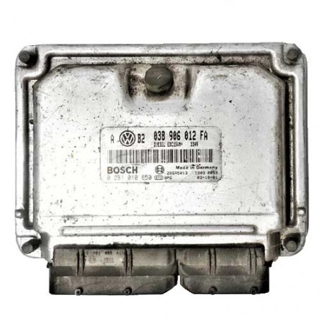 Calculateur moteur Bosch, 0281010650, 038906012 FA, 28SA5013, EDC15VM+2.V1