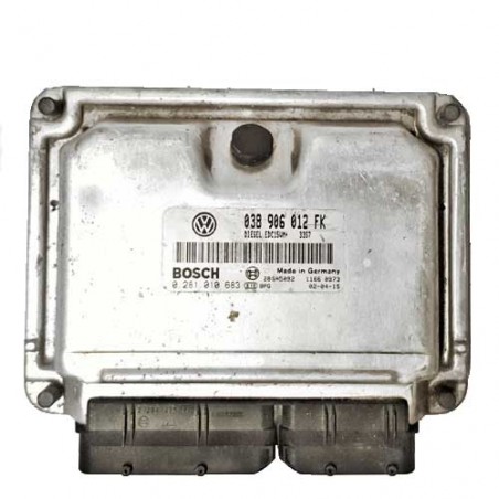 Calculateur moteur Bosch, 0281010683, 038906012 FK, 28SA5092, EDC15VM+2.V1