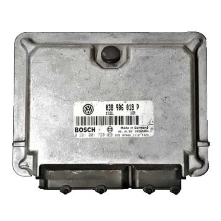 Calculateur moteur Bosch, 0281001720, 038906018 P, 28SA3664, EDC15V-5.29