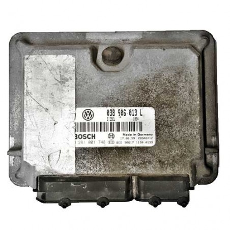 Calculateur moteur Bosch, 0281001748, 038906013 L, 28SA3712, EDC15V-5.1