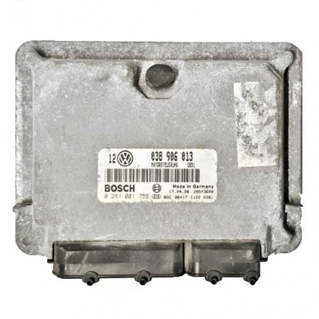 Calculateur moteur Bosch, 0281001759, 038906013, 28SA3600, EDC15V-5.35