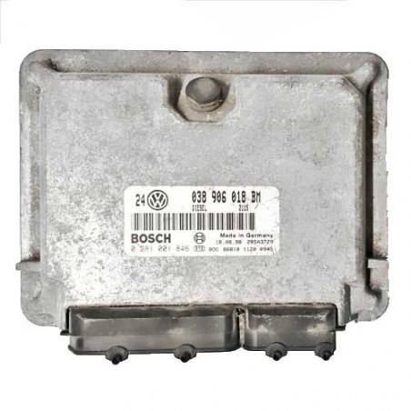 Calculateur moteur Bosch, 0281001846, 038906018 BM, 28SA3729, EDC15V-5.36