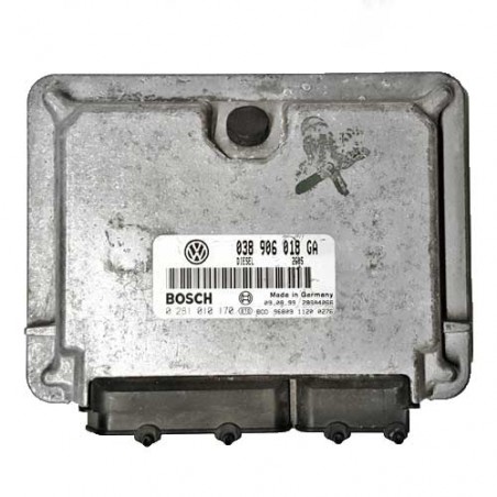 Calculateur moteur Bosch, 0281010170, 038906018 GA, 28SA4066, EDC15V-5.45