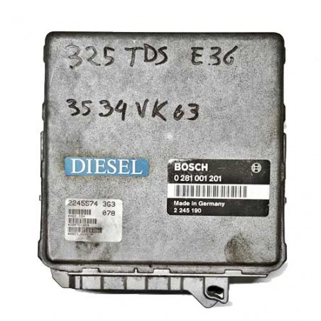 Calculateur moteur Bosch, 0281001201, 2245190, EDC1.3.1