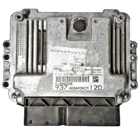 Calculateur moteur Bosch, 0281012965, 51806558, 4G34A3ACM, EDC16C39-5.65