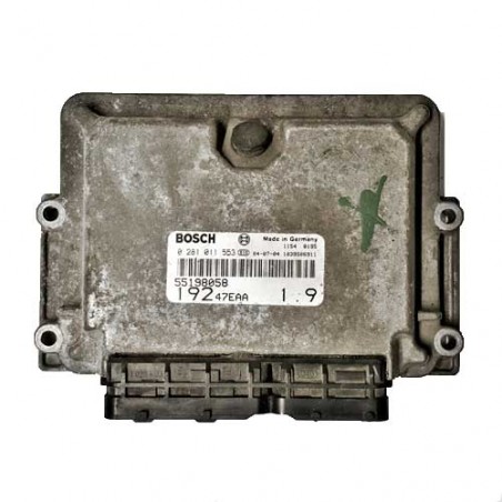 Calculateur moteur Bosch, 0281011553, 55198058, EDC15C7-2.3