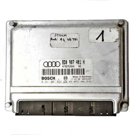 Calculateur moteur Bosch, 0281001834, 8DO907401 H, EDC15M-4.5