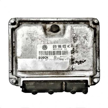 Calculateur moteur Bosch, 0261207228, 6K0906032 AC, ME7.5.10