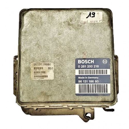 Calculateur moteur Bosch, 0261200218, 9613118680, MP3.2