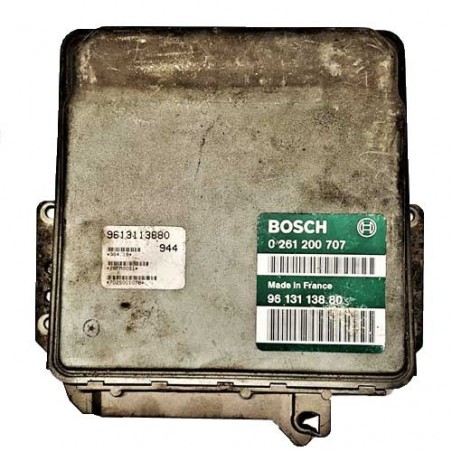 Calculateur moteur Bosch, 0261200707, 9613113880, MA3.0