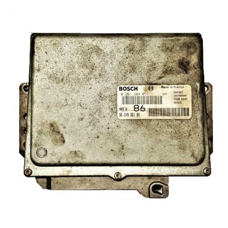 Calculateur moteur Bosch, 0261204051, 9624936180, MA3.0