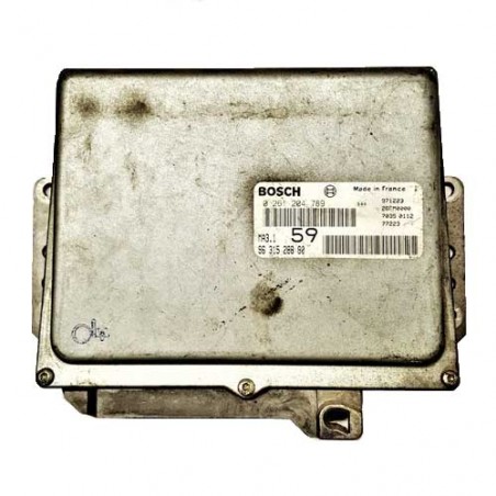 Calculateur moteur Bosch, 0261204789, 9631528880, MA3.1