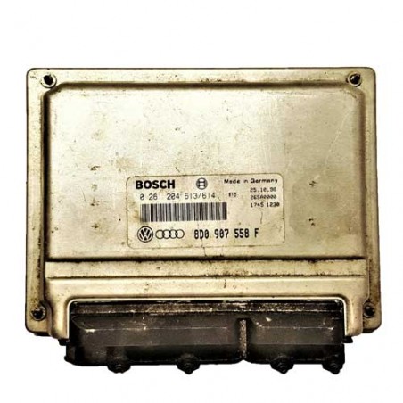 Calculateur moteur Bosch, 0261204613/614, 8DO907558 F, M3.8.2