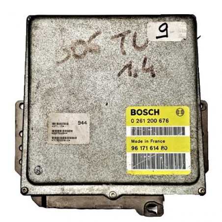 Calculateur moteur Bosch, 0261200676, 9617161480, MP5.1