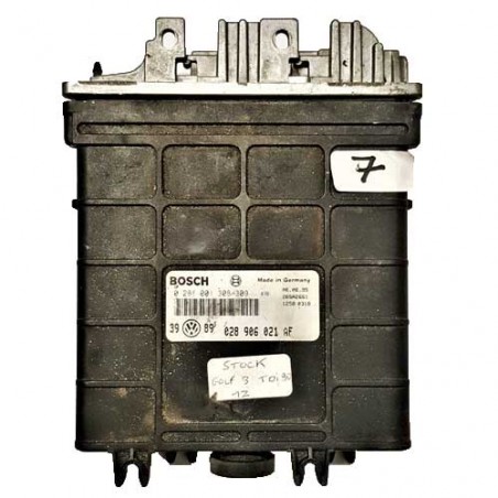 Calculateur moteur Bosch 0281001308/309, 028906021 AF, 28SA2661, EDC 1.3.3 (MSA 12-4.1)