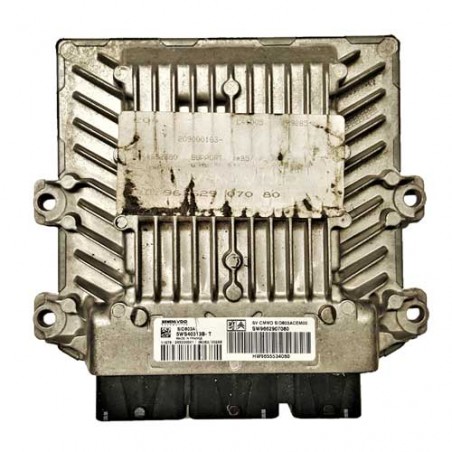Calculateur moteur Siemens SID803A, 5WS40313B-T, SW9662907080, HW9655534080